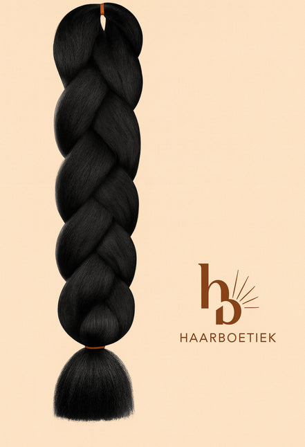 Invlecht haar zwart | De haarboetiek.nl