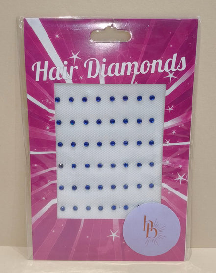 haar diamantjes blauw | De haarboetiek