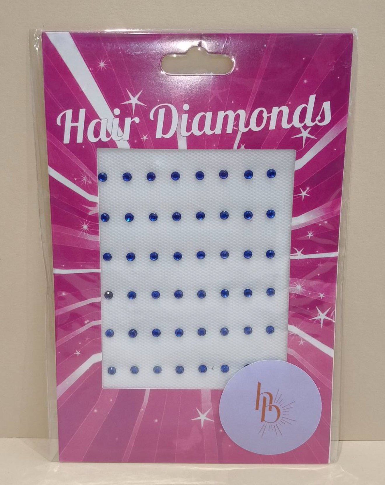 haar diamantjes blauw | De haarboetiek