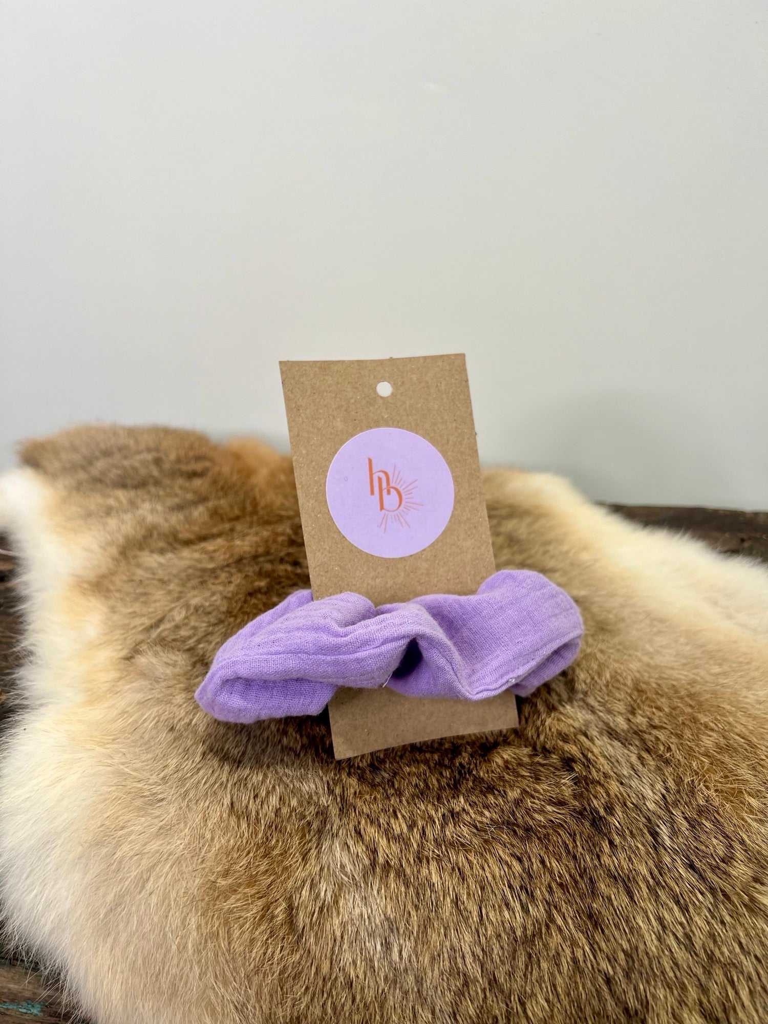 Scrunchie Lila - De HaarBoetiek