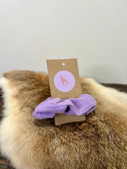 Scrunchie Lila Bestel vóór 12:00, morgen stralen! | De haarboetiek.nl