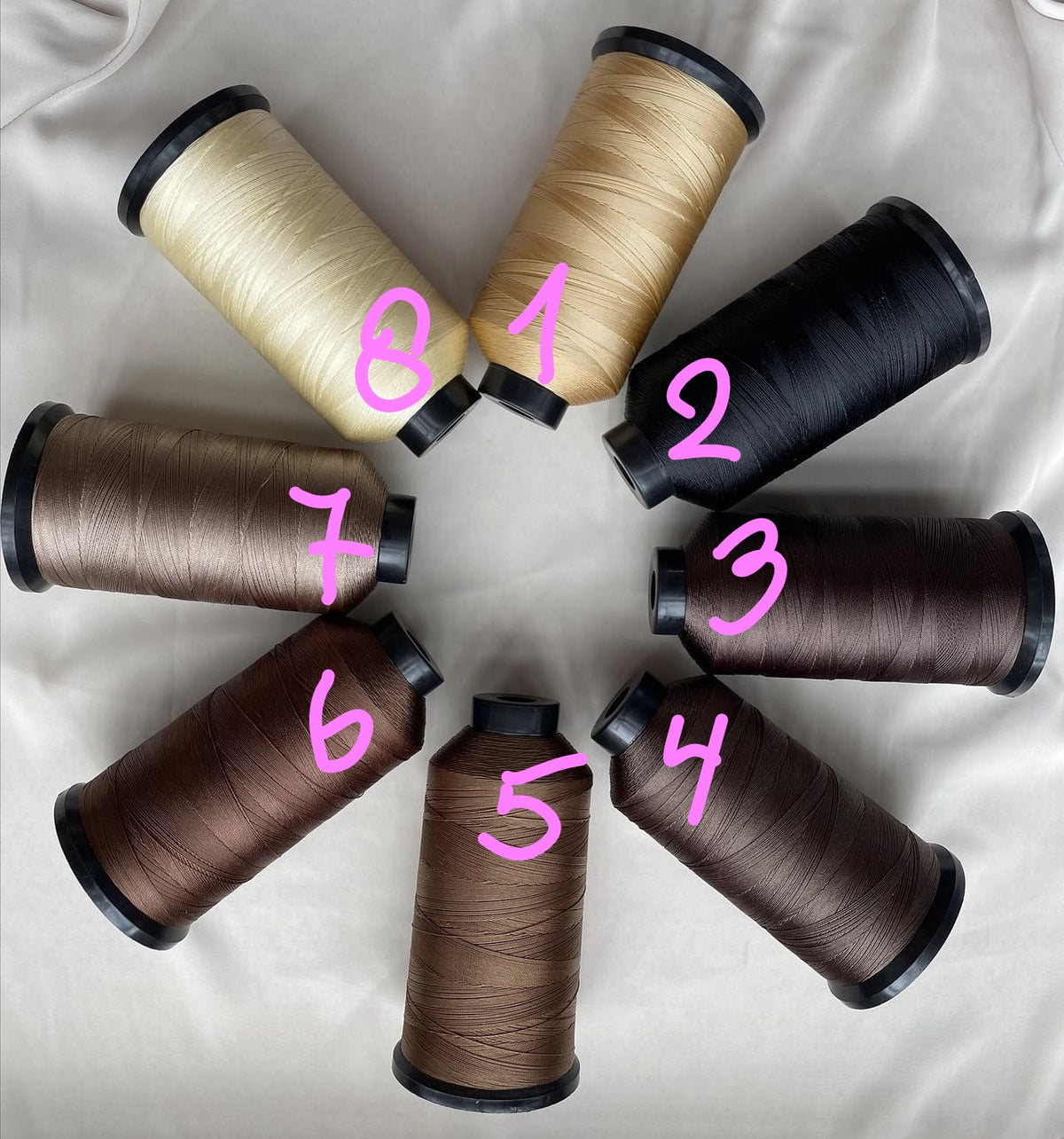 Weavedraad op Klos – Sterk Naaigaren voor Weave Extensions