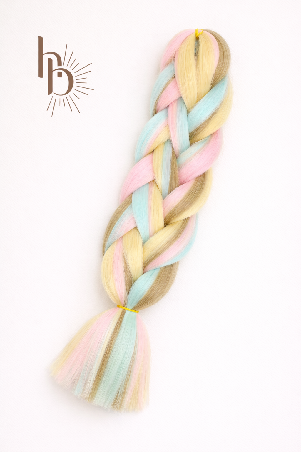 Premium invlecht haar pastel-beige - De HaarBoetiek