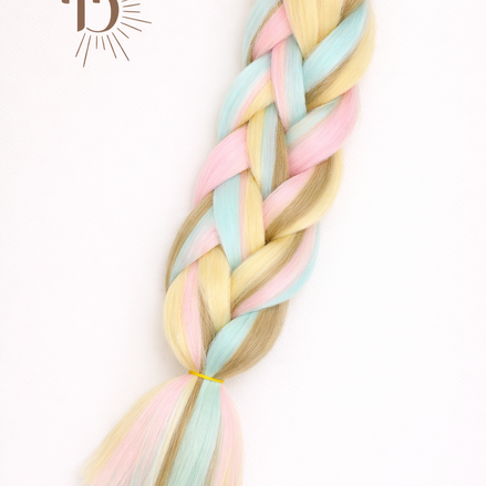 Premium invlecht haar pastel-beige - De HaarBoetiek