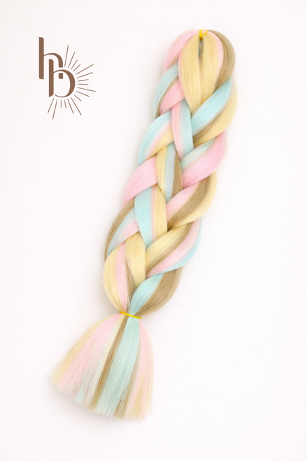 Premium invlecht haar pastel-beige - De HaarBoetiek