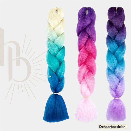 Invlecht haar bundel mix braids - De haarboetiek