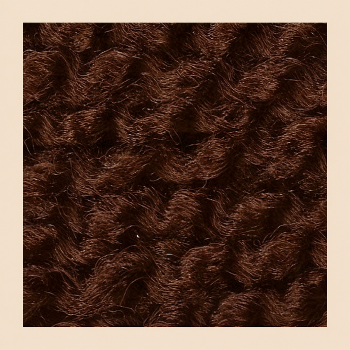 Afro Twist krullend invlechthaar donker kastanjebruin ATB33, 50 cm – De HaarBoetiek