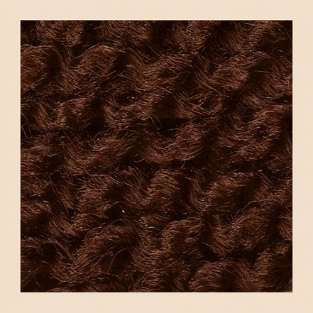 Afro Twist krullend invlechthaar donker kastanjebruin ATB33, 50 cm – De HaarBoetiek