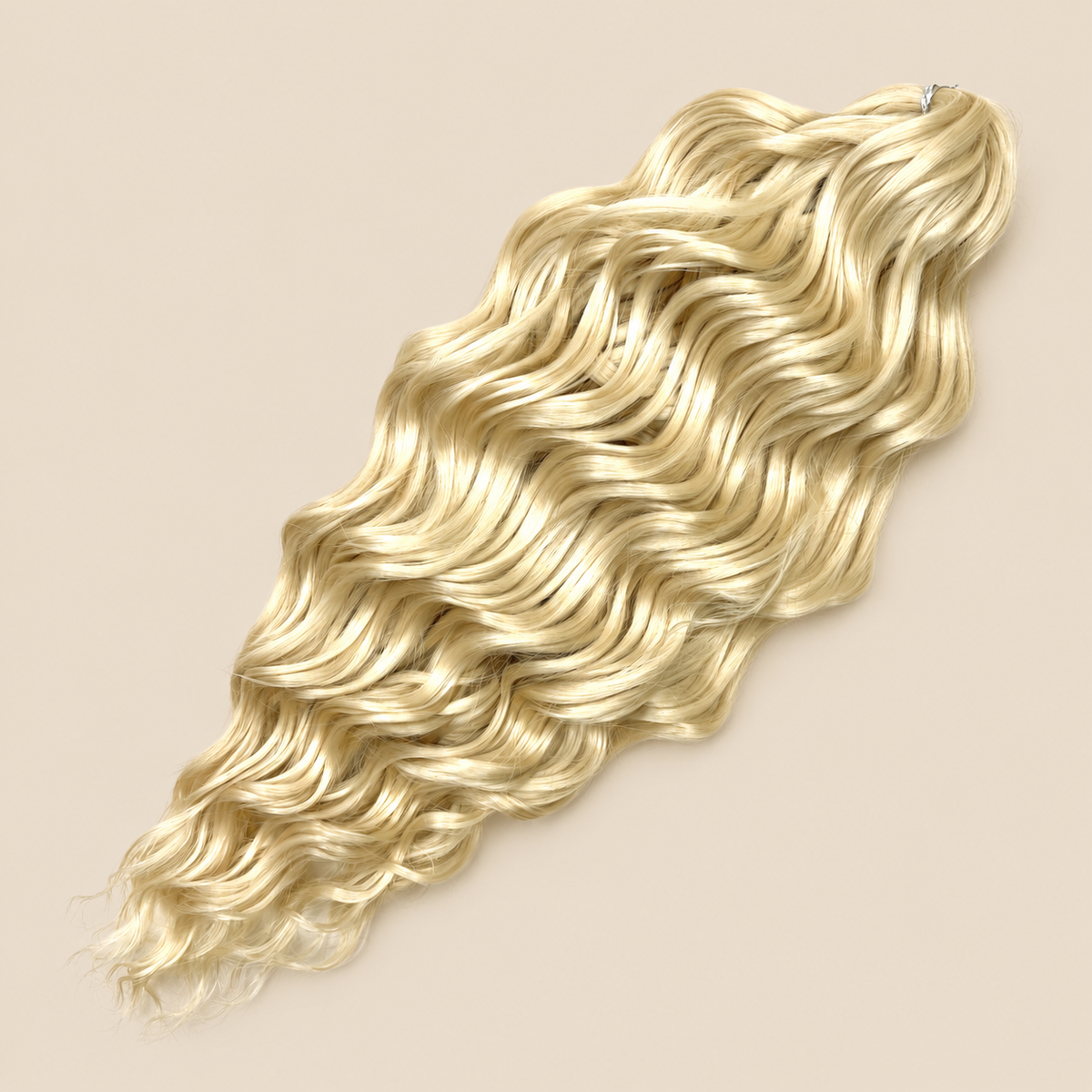 Anna Golvend Invlechthaar 60 cm – Blond 613 – De HaarBoetiek