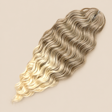 Anna Golvend Invlechthaar 60 cm – Blond T-Linen(62) – De HaarBoetiek