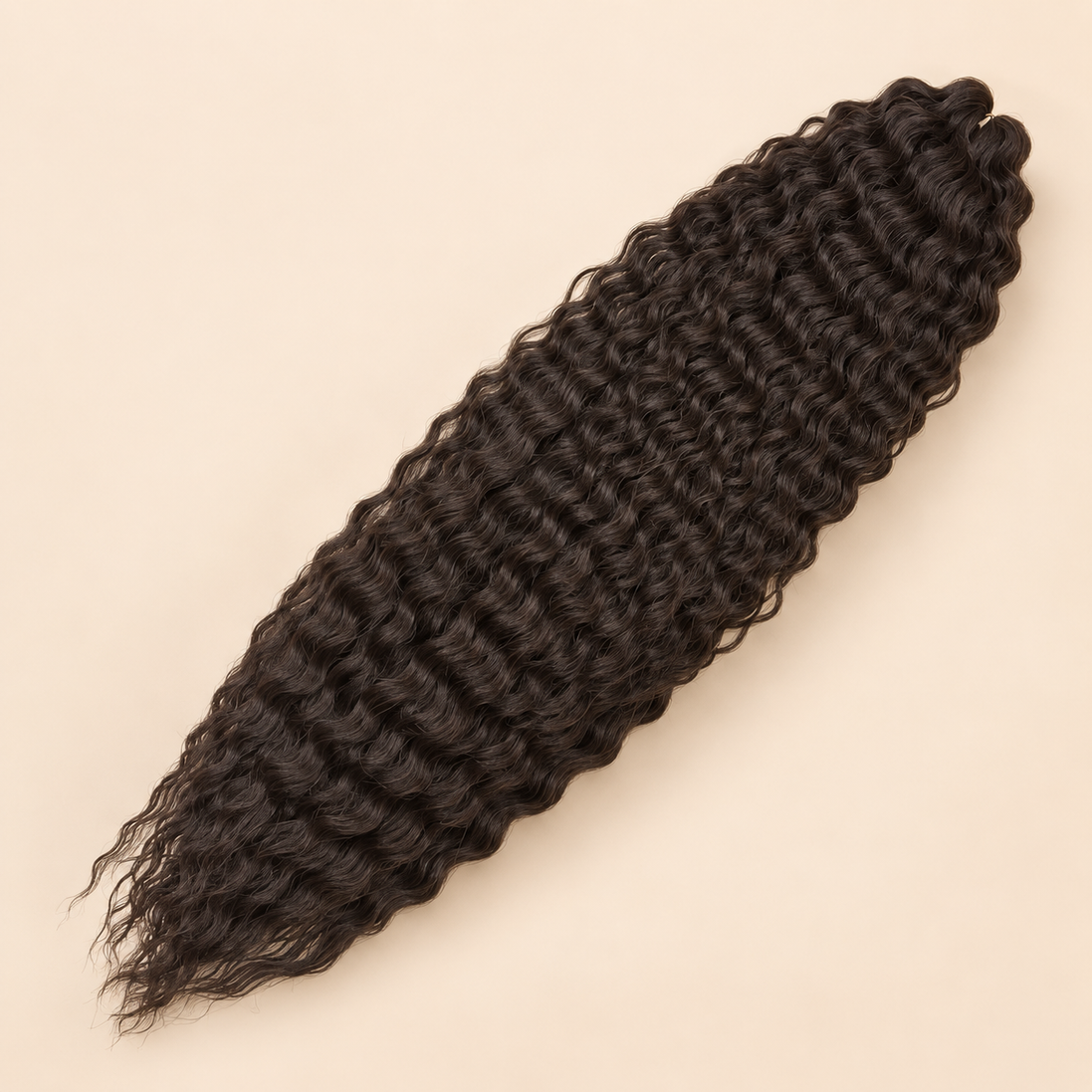 Ariel krullend kanekalon vlechthaar kleur 8, 75 cm, 100 gram