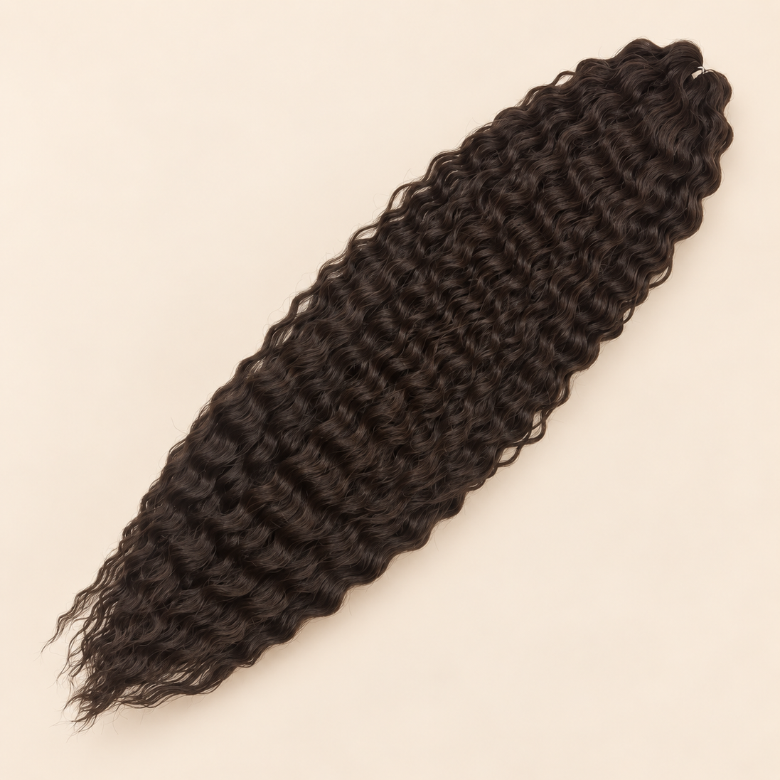Ariel krullend kanekalon vlechthaar kleur 8, 75 cm, 300 gram