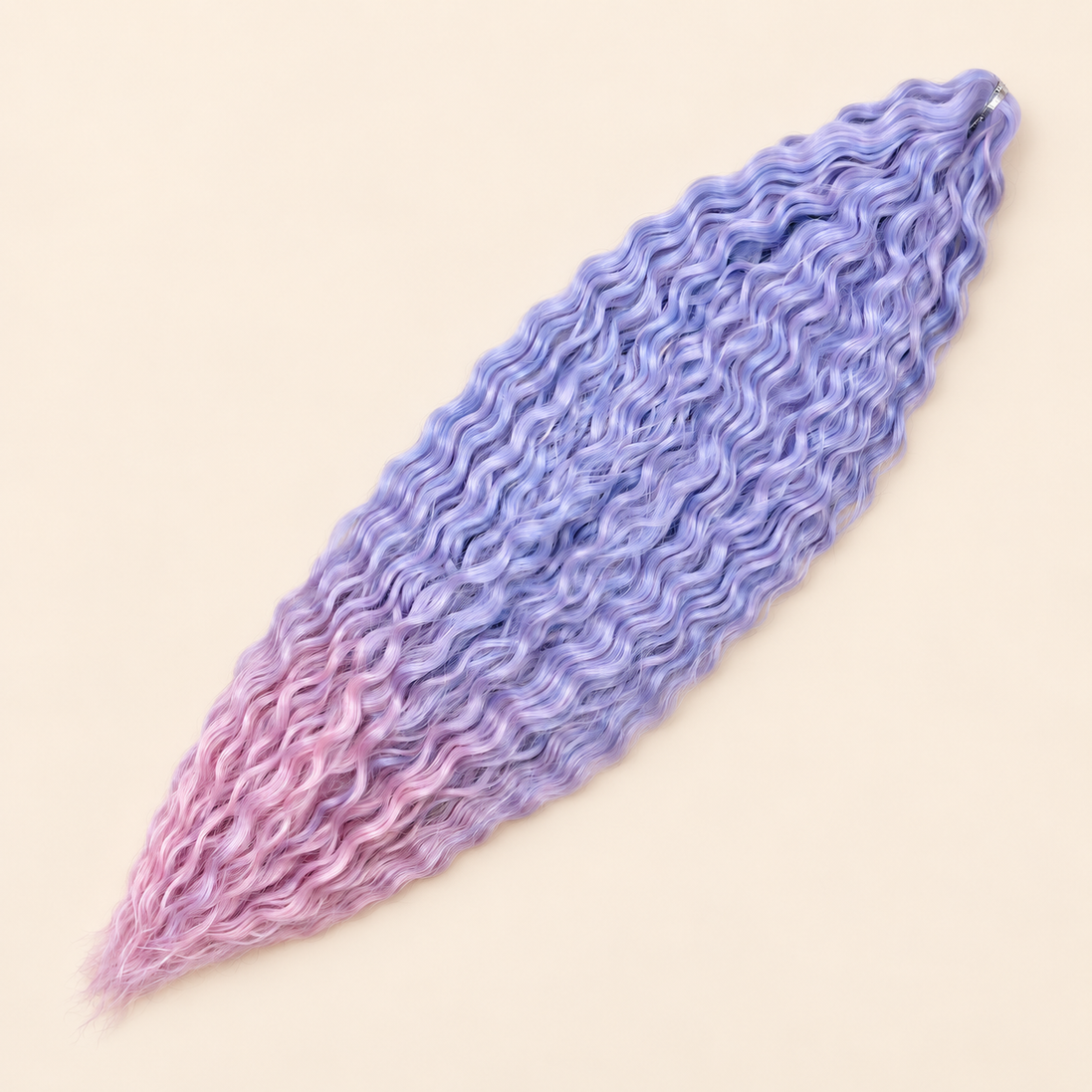 Ariel kanekalon invlechthaar kleur T-BPINK1, productfoto op egale beige achtergrond