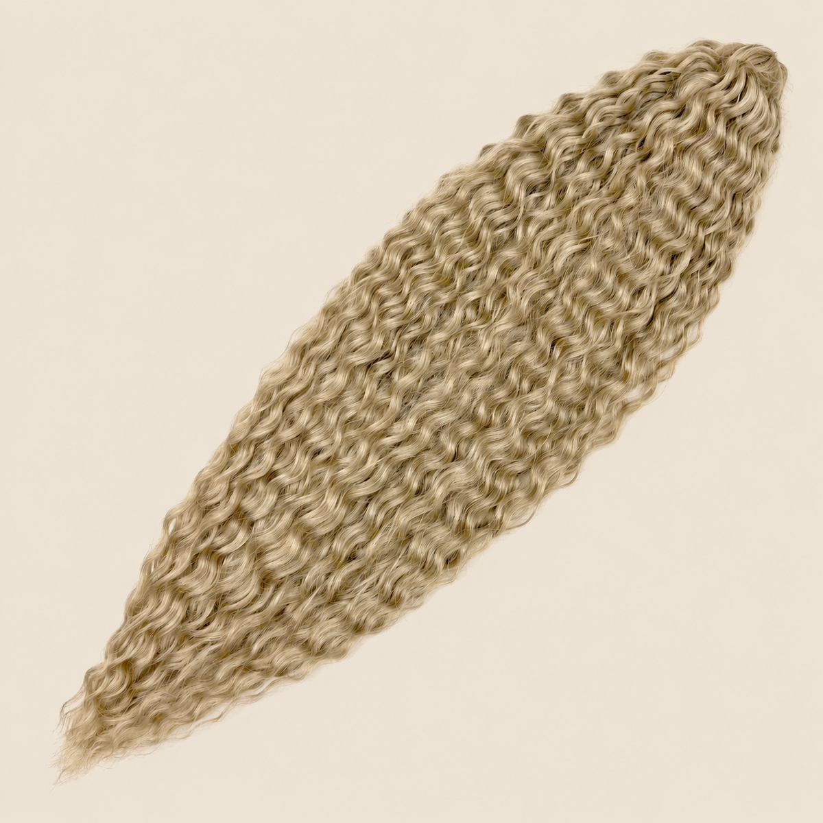 Ariel golvend kanekalon kleur H027 op beige achtergrond