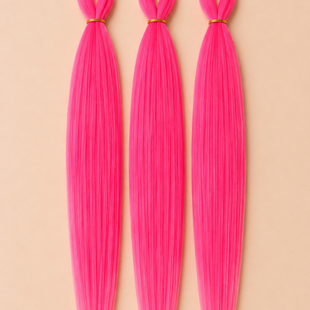Berry Blush roze Easy Braid 3-in-1 kanekalon invlechthaar