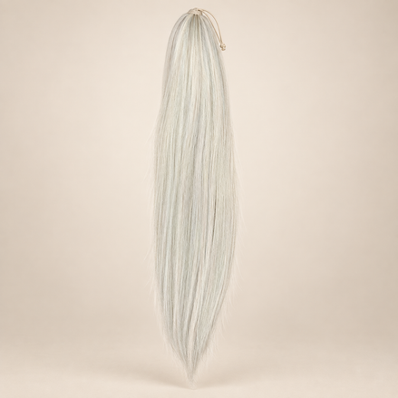 Steile Drawstring Ponytail BraidOrDie 60 cm – Ice Blonde | De HaarBoetiek