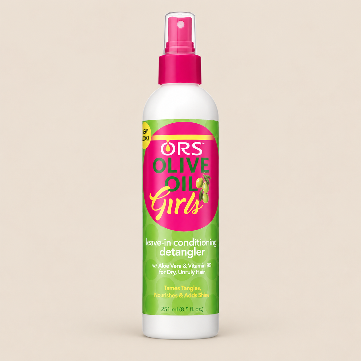 ORS Olive Oil Girls Leave-In Detangler – Ontklitspray voor kinderhaar 251 ml – De HaarBoetiek