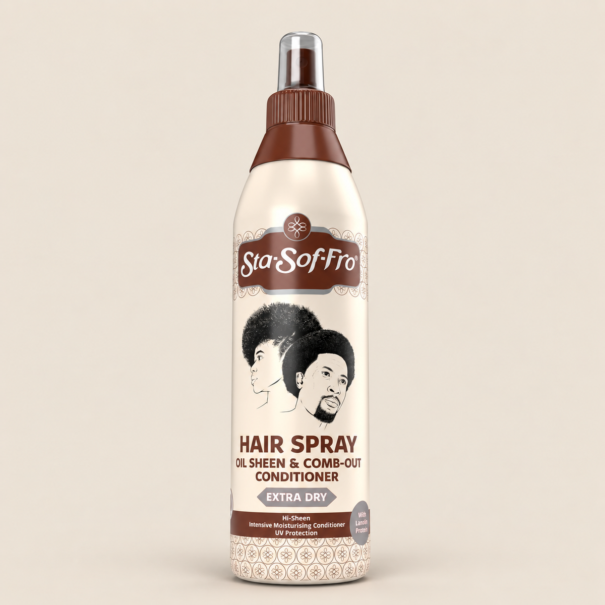 Sta-Sof-Fro Extra Dry Hair Spray – Glans- & verzorgingsspray voor droog haar – De HaarBoetiek