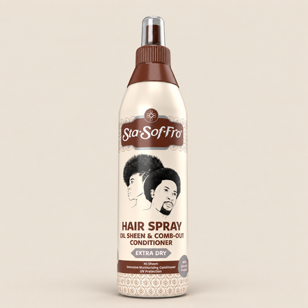 Sta-Sof-Fro Extra Dry Hair Spray – Glans- & verzorgingsspray voor droog haar – De HaarBoetiek
