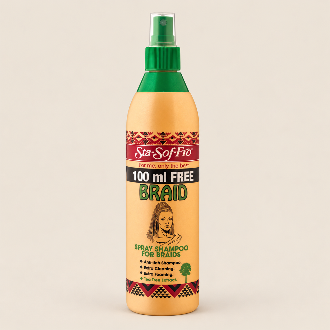 Sta-Sof-Fro Braid Spray Shampoo – Sprayshampoo voor braids 350 ml – De HaarBoetiek