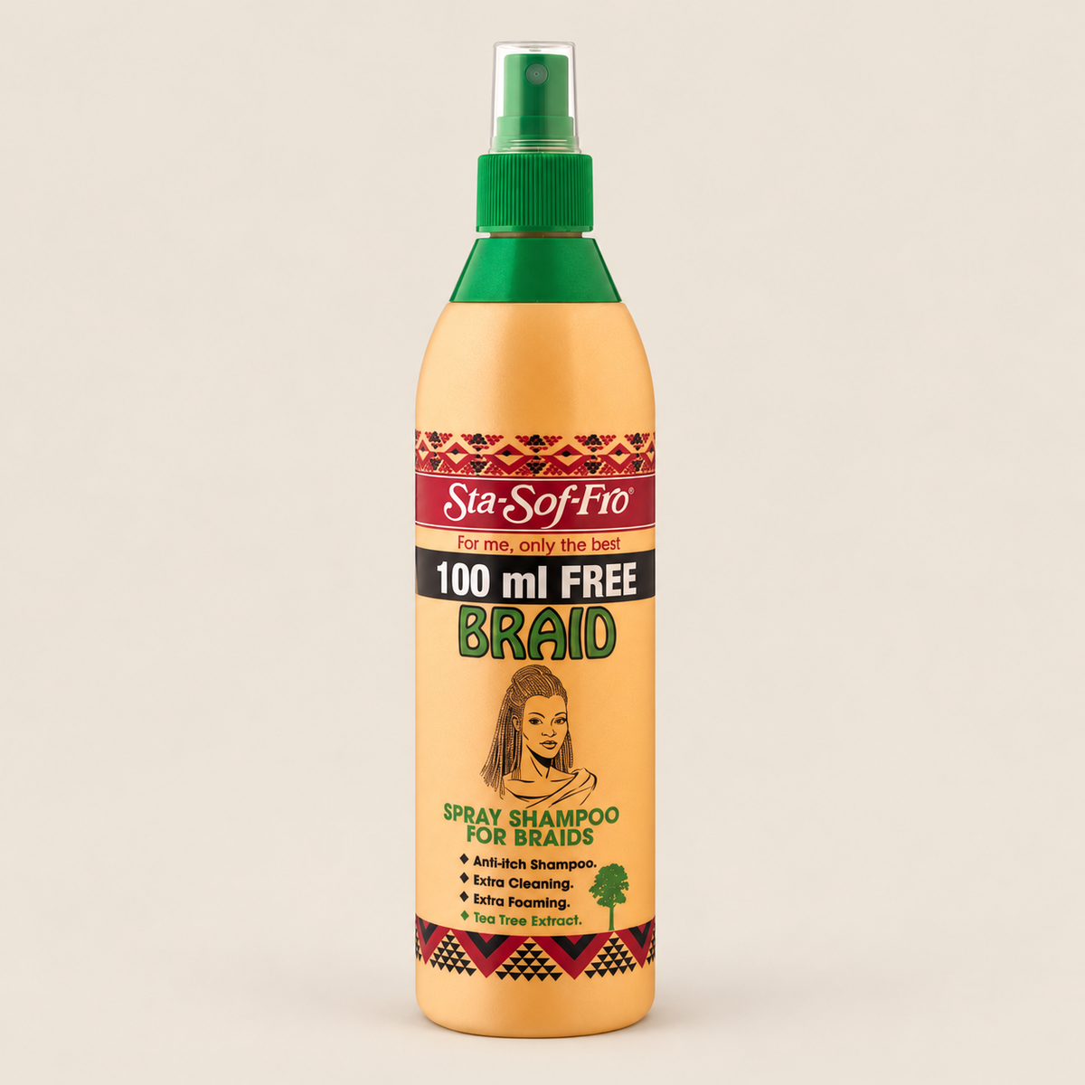 Sta-Sof-Fro Braid Spray Shampoo – Sprayshampoo voor braids 350 ml – De HaarBoetiek