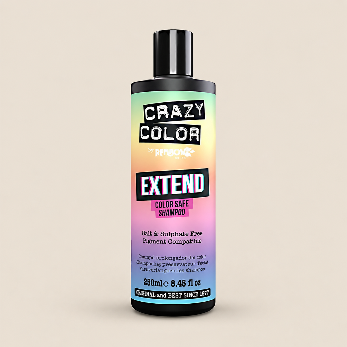 Crazy Color Extend Color Safe Shampoo – Kleurbeschermende shampoo 250 ml – De HaarBoetiek