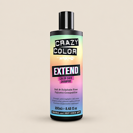 Crazy Color Extend Color Safe Shampoo – Kleurbeschermende shampoo 250 ml – De HaarBoetiek