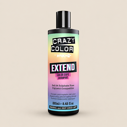 Crazy Color Extend Color Safe Shampoo – Kleurbeschermende shampoo 250 ml – De HaarBoetiek