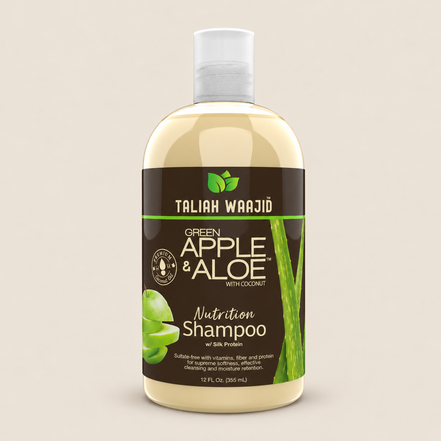 Taliah Waajid Green Apple & Aloe Shampoo – Voedende shampoo 355 ml – De HaarBoetiek