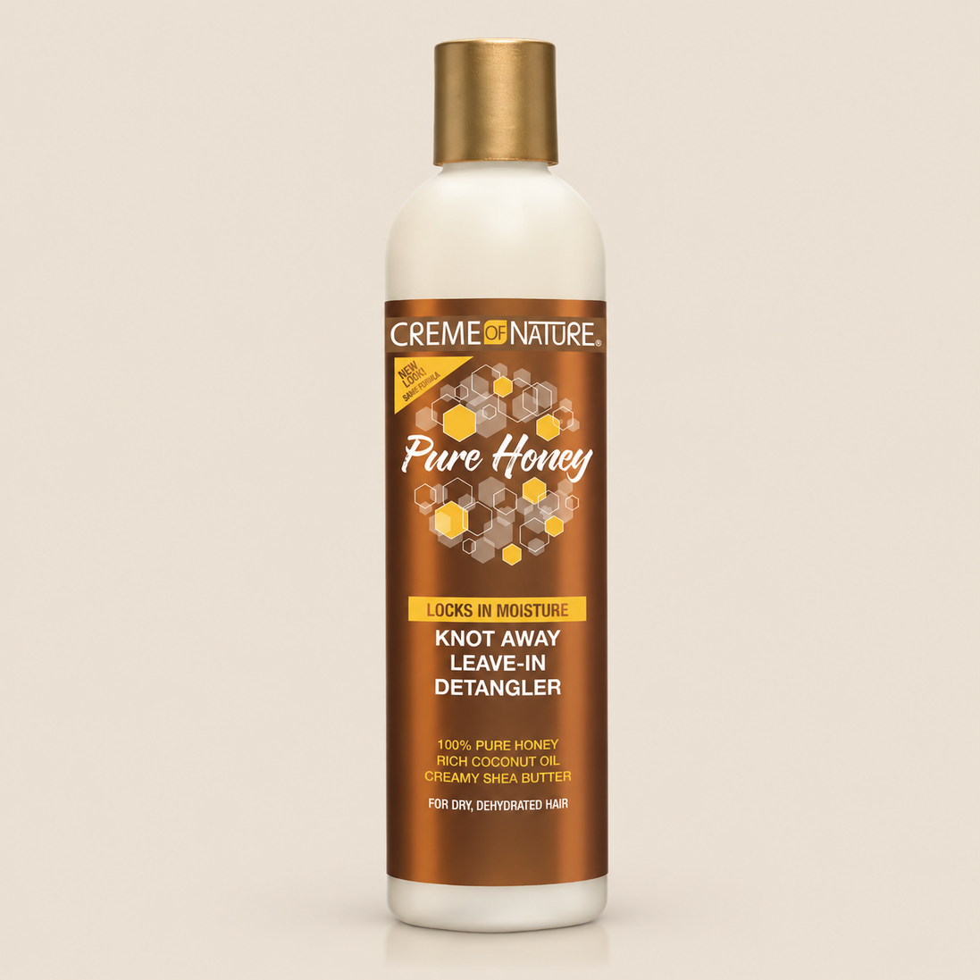 Creme of Nature Pure Honey Knot Away – Leave-in ontklitter 236 ml – De HaarBoetiek