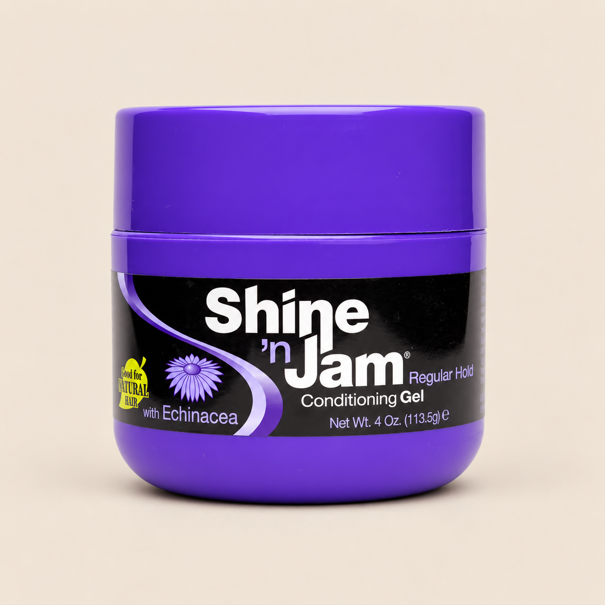 Shine ’n Jam Regular Hold Echinacea Gel – Stylinggel voor hold & glans 113,5 g – De HaarBoetiek