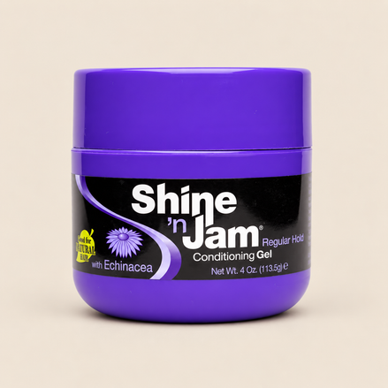 Shine ’n Jam Regular Hold Echinacea Gel – Stylinggel voor hold & glans 113,5 g – De HaarBoetiek