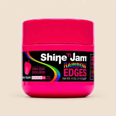 Shine ’n Jam Rainbow Edges Cherry Apple – Edge control 113,5 g – De HaarBoetiek