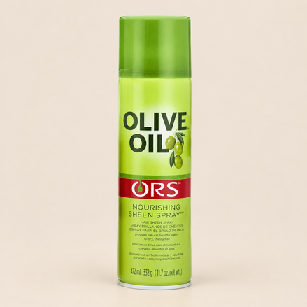 ORS Olive Oil Nourishing Sheen Spray – Glansspray met olijfolie – De HaarBoetiek
