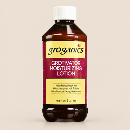 Groganics Grotivator Moisturizing Lotion – Hydraterende haarlotion 237 ml – De HaarBoetiek