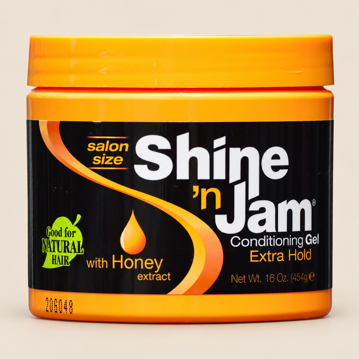 Shine ’n Jam Extra Hold Conditioning Gel – Stylinggel met honing 454 g – De HaarBoetiek