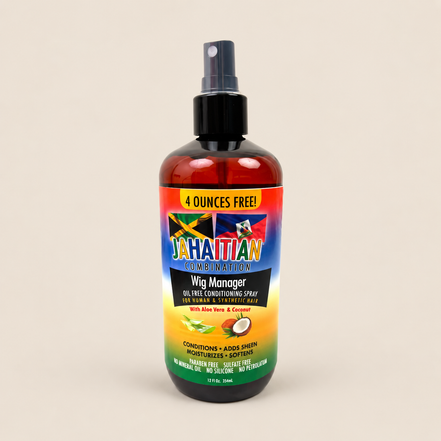 Jahaitian Wig Manager – Verzorgende spray voor pruiken 354 ml – De HaarBoetiek