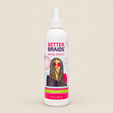 Better Braids Braid Spray – Verfrissende verzorgingsspray voor braids & locs 355 ml – De HaarBoetiek