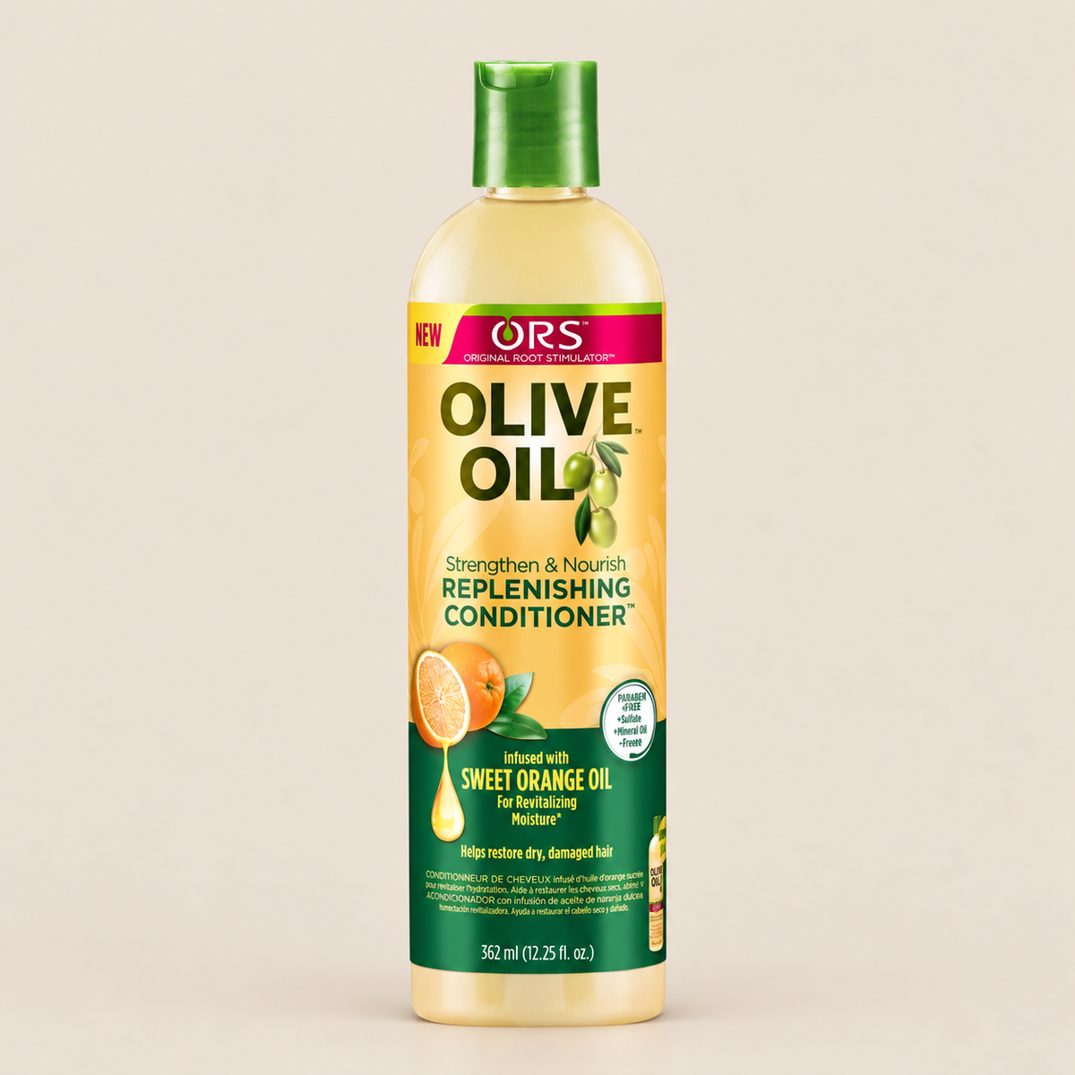 ORS Olive Oil Replenishing Conditioner – Herstellende conditioner 362 ml – De HaarBoetiek