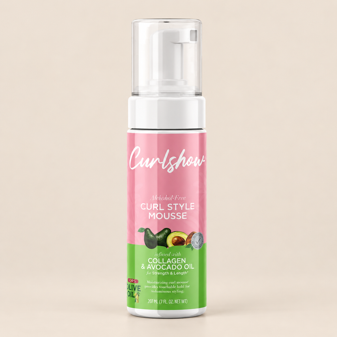 ORS Olive Oil Curlshow Mousse – Krullenmousse voor volume 207 ml – De HaarBoetiek