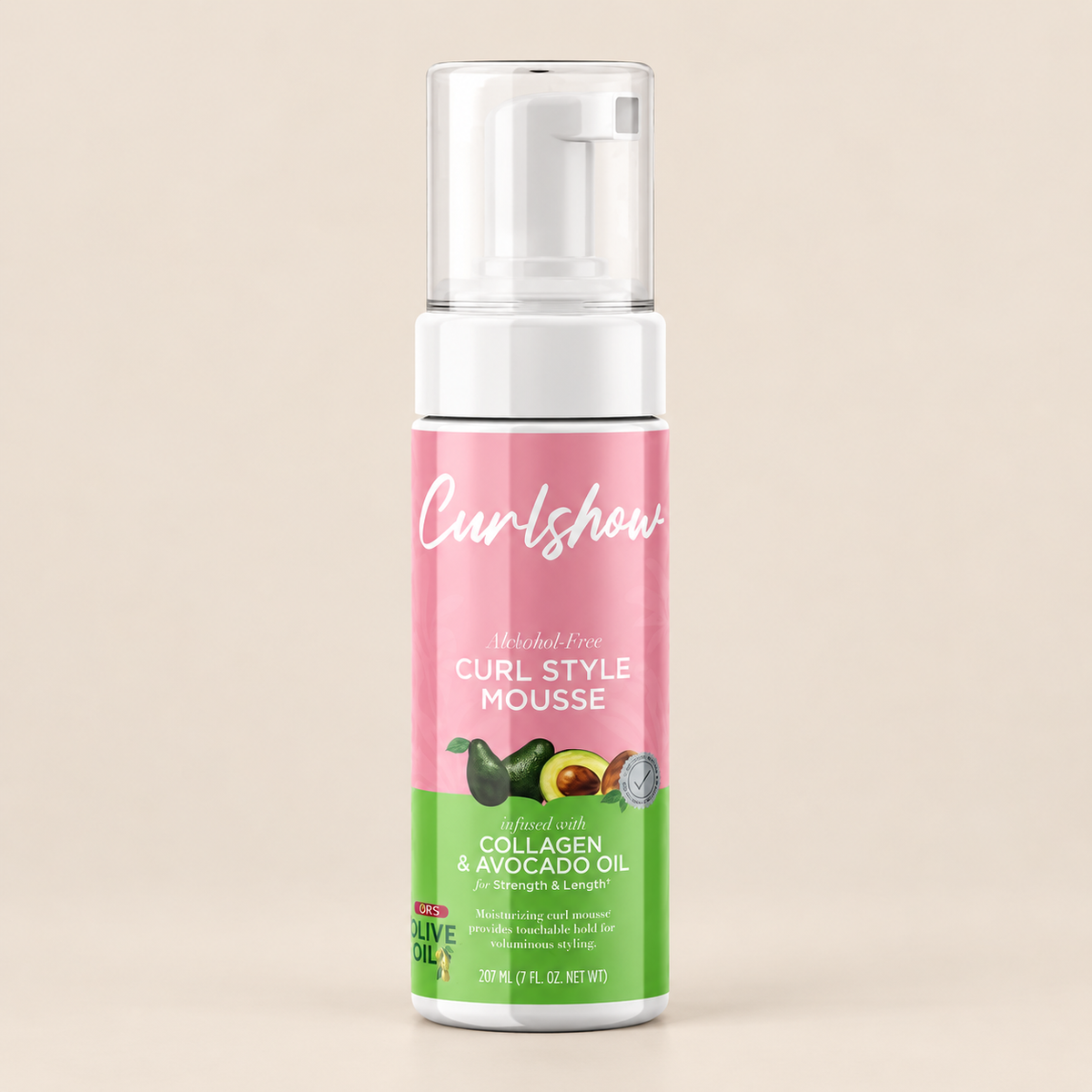 ORS Olive Oil Curlshow Mousse – Krullenmousse voor volume 207 ml – De HaarBoetiek
