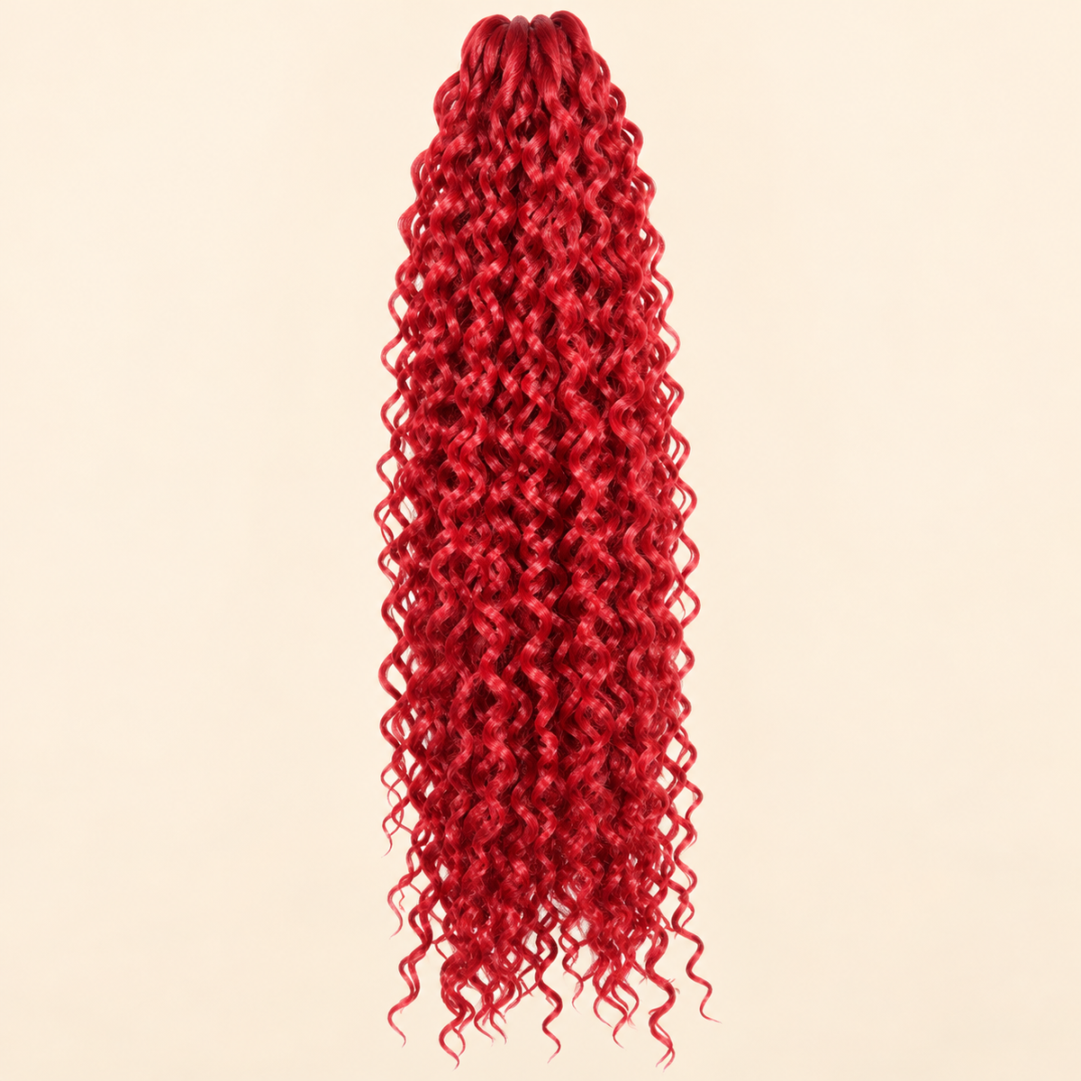 Cherish Bohemian Braid Invlechthaar 50 cm – Rood RD – De HaarBoetiek