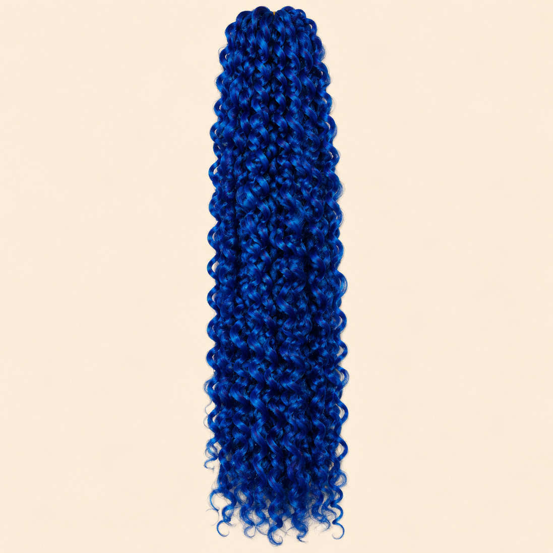 Cherish Bohemian Braid Invlechthaar 50 cm – Felblauw Electric Blue – De HaarBoetiek