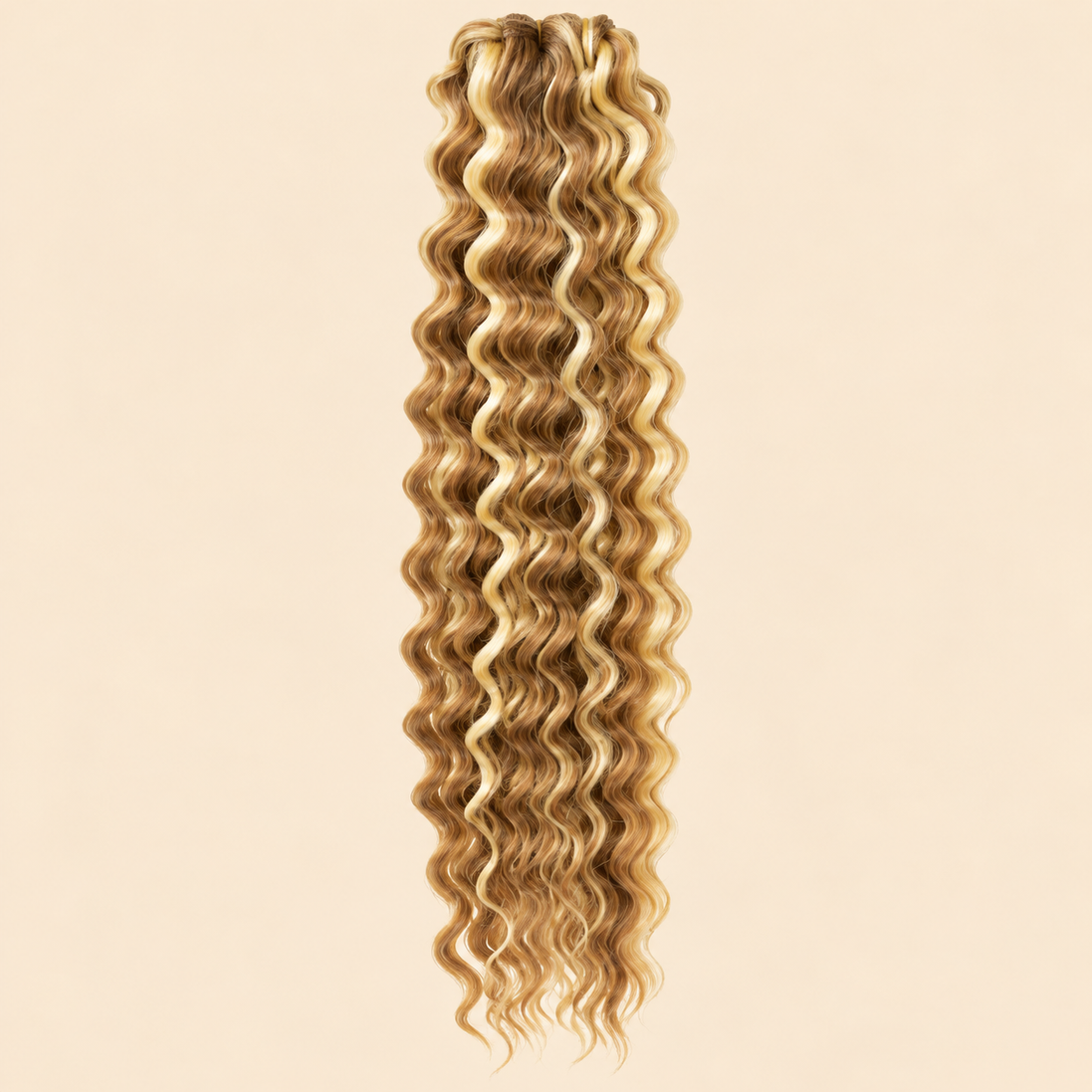 Cherish Deep Twist Invlechthaar 55 cm – Honingblond/lichtblond 27/613 – De HaarBoetiek