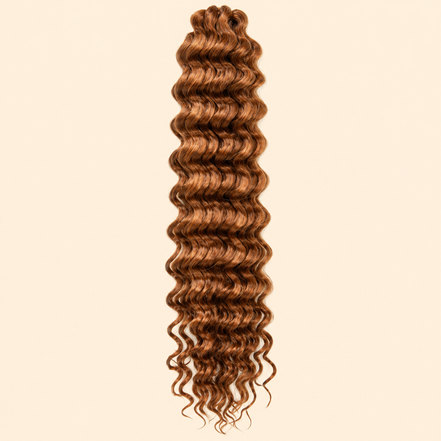 Cherish Deep Twist Invlechthaar 55 cm – Koperbruin 30 – De HaarBoetiek