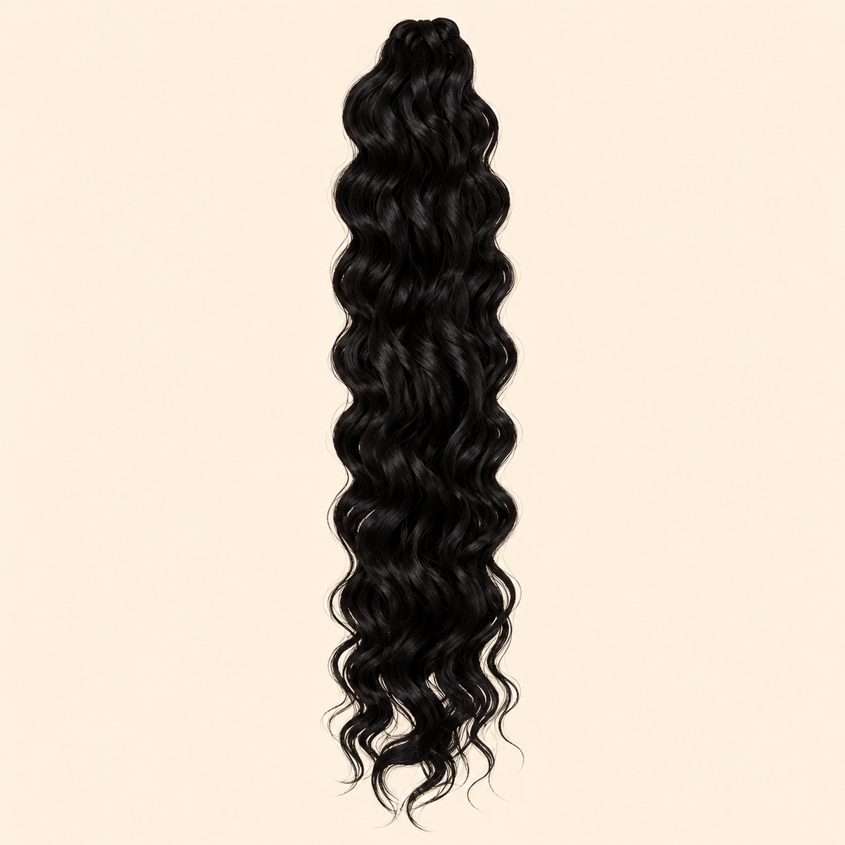 Cherish Ravish Bulk Invlechthaar 50 cm – Zwart 1 – De HaarBoetiek