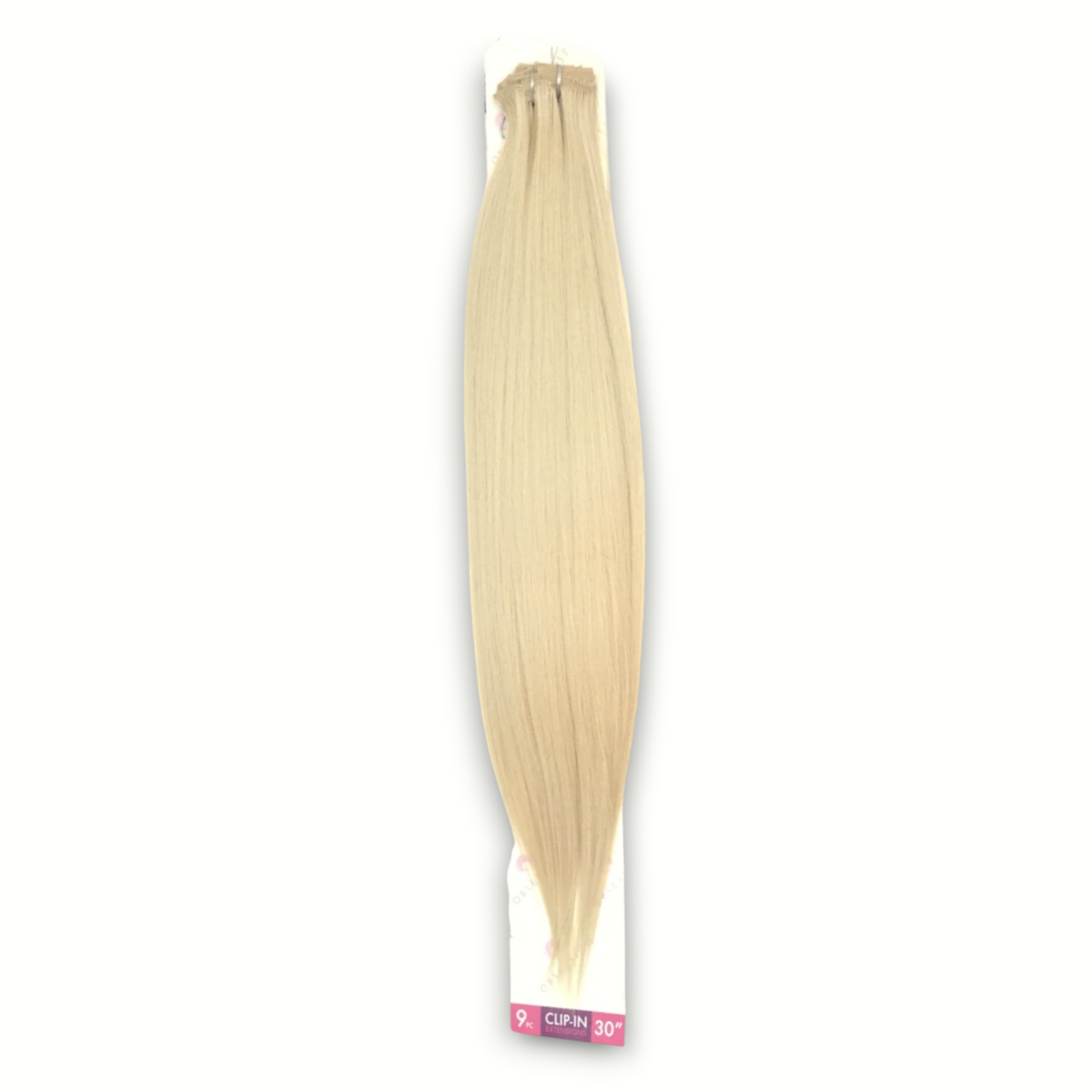Clip-in extensions 75 cm lichtblond – 9-delige set – De HaarBoetiek