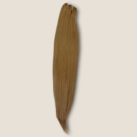 Clip-in extensions 75 cm warm bruin – 9-delige set – De HaarBoetiek