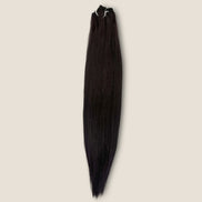 Clip-in extensions 75 cm donkerbruin – 9-delige set – De HaarBoetiek