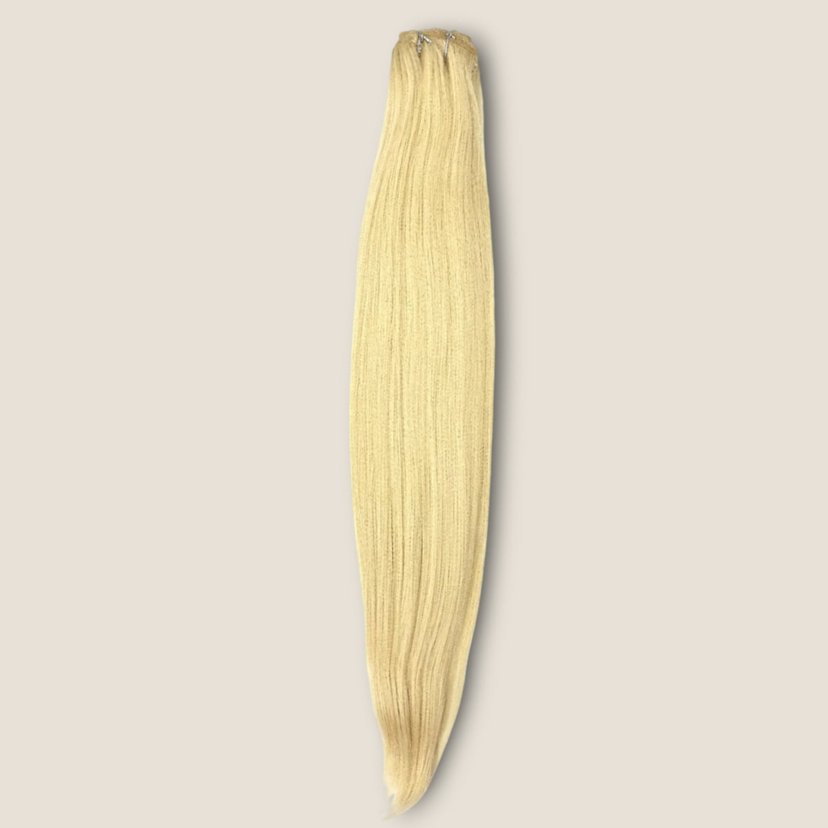 Clip-in extensions 75 cm blond – 9-delige set – De HaarBoetiek
